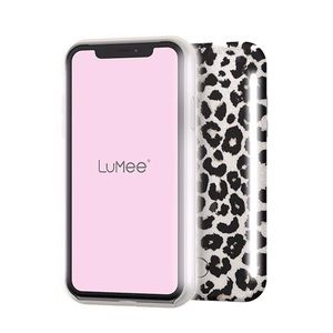 LUMEE Duo Leopard Glitter iPhone XS MAX